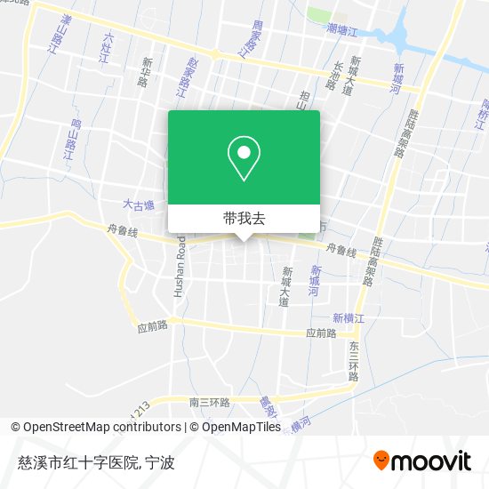 慈溪市红十字医院地图