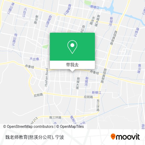 魏老师教育(慈溪分公司)地图