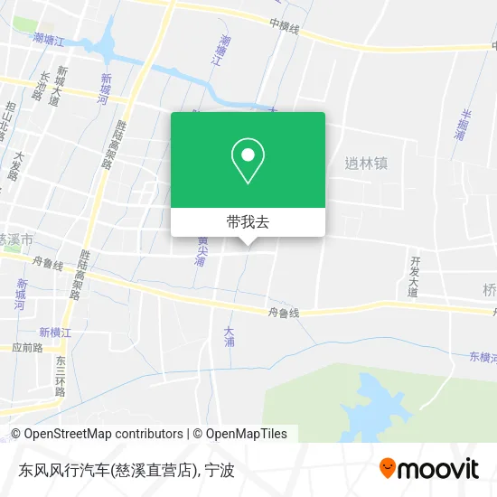 东风风行汽车(慈溪直营店)地图
