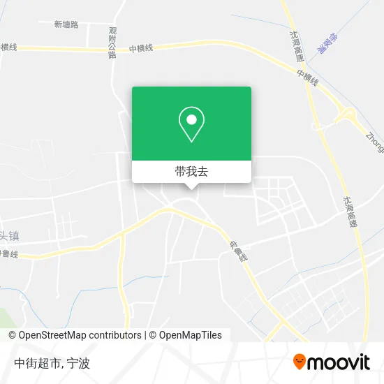 中街超市地图