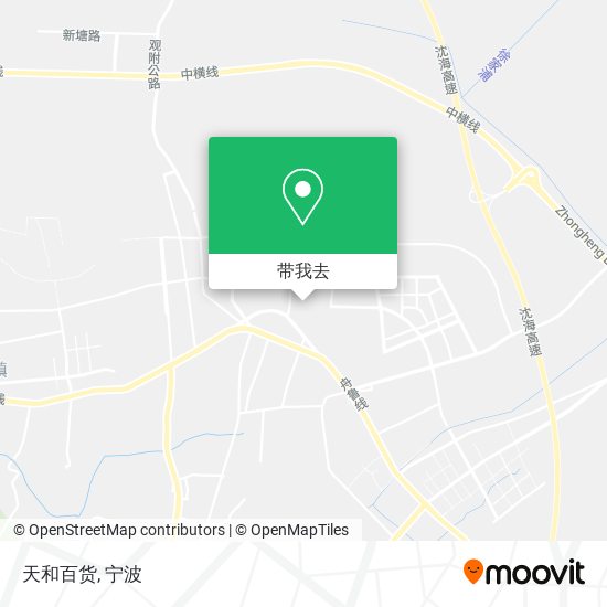 天和百货地图
