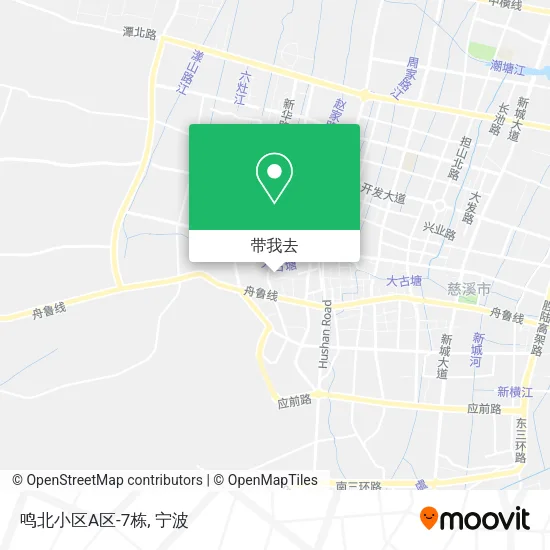 鸣北小区A区-7栋地图