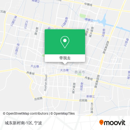 城东新村南-1区地图