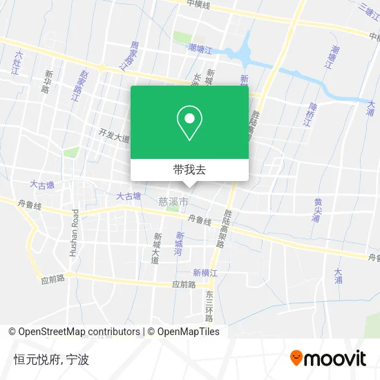 恒元悦府地图