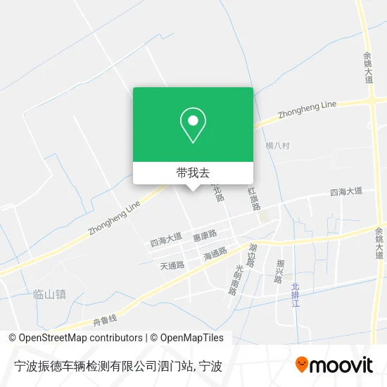宁波振德车辆检测有限公司泗门站地图