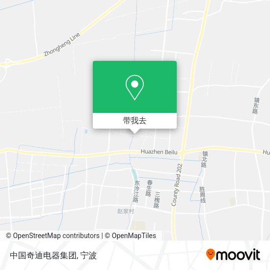 中国奇迪电器集团地图