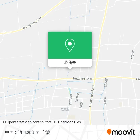 中国奇迪电器集团地图