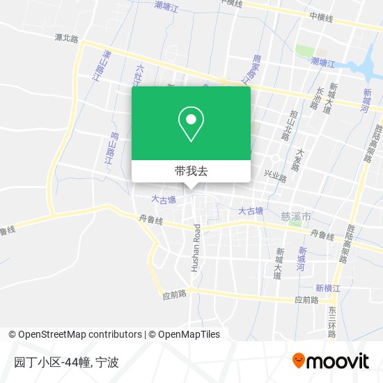 园丁小区-44幢地图