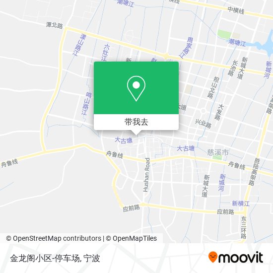 金龙阁小区-停车场地图