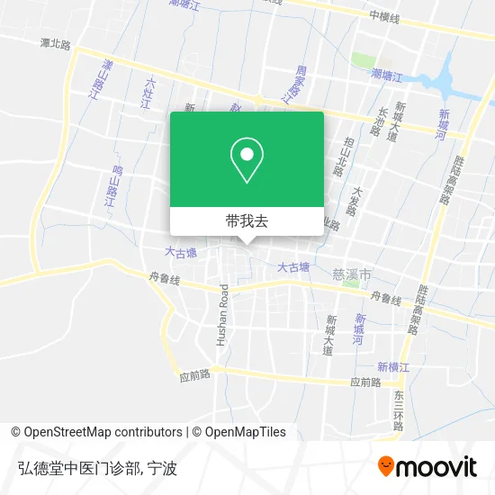 弘德堂中医门诊部地图