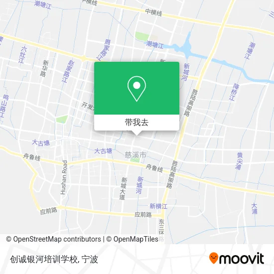 创诚银河培训学校地图