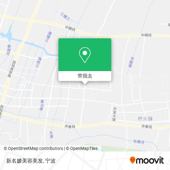 新名嫒美容美发地图