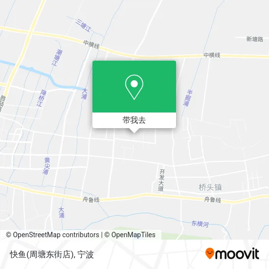 快鱼(周塘东街店)地图