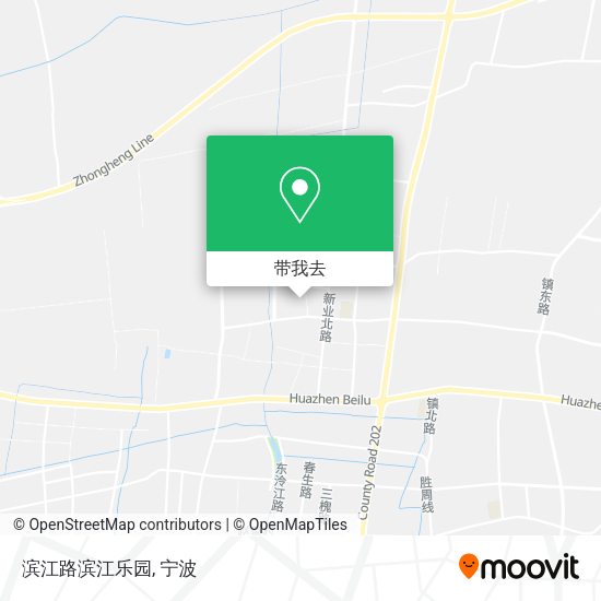 滨江路滨江乐园地图