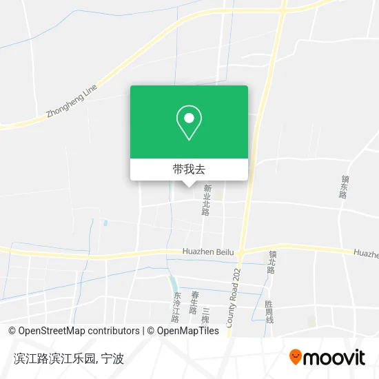 滨江路滨江乐园地图