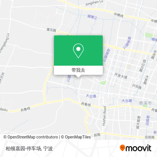 柏顿嘉园-停车场地图