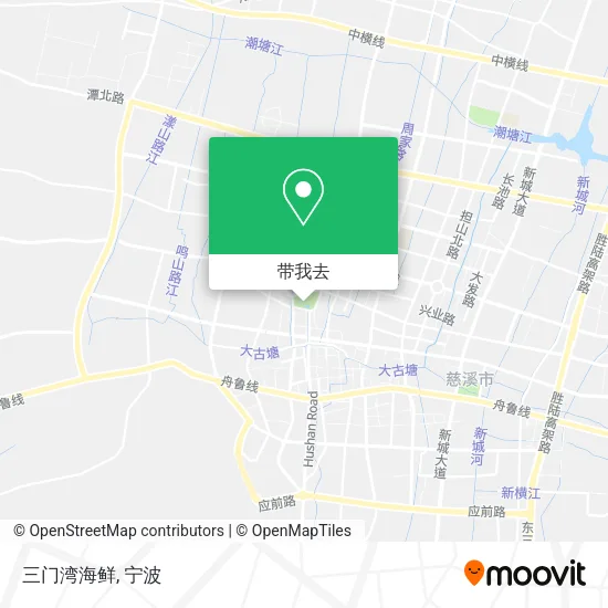三门湾海鲜地图