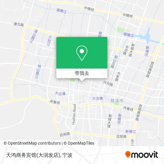 天鸿商务宾馆(大润发店)地图