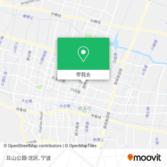 旦山公园-北区地图