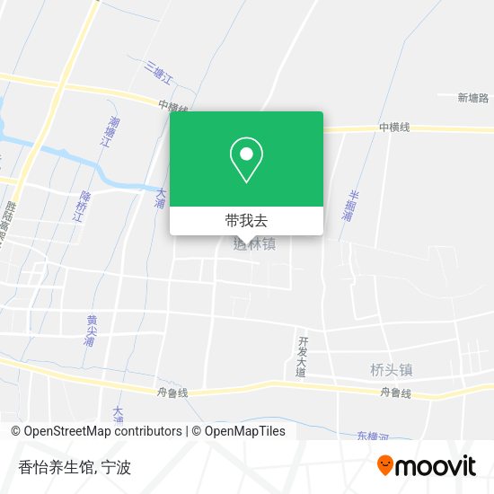 香怡养生馆地图