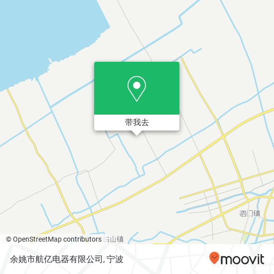 余姚市航亿电器有限公司地图