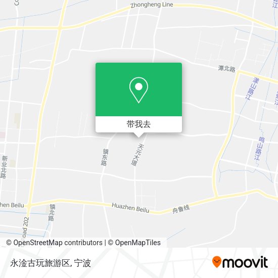 永淦古玩旅游区地图