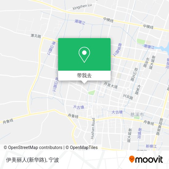 伊美丽人(新华路)地图