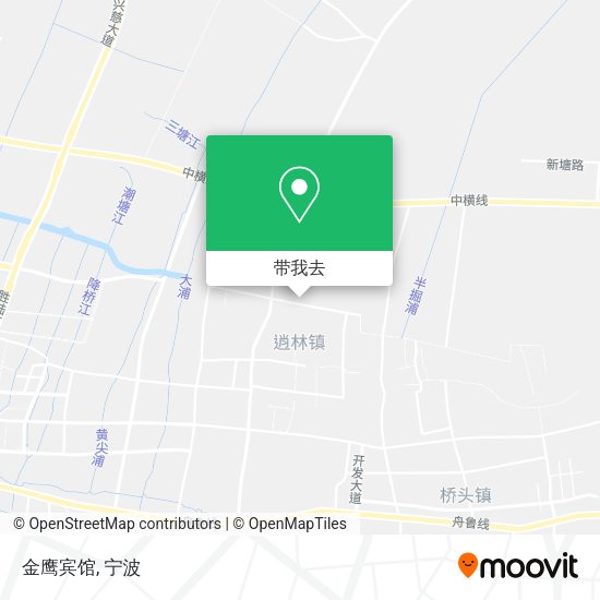 金鹰宾馆地图