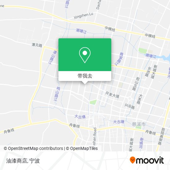 油漆商店地图