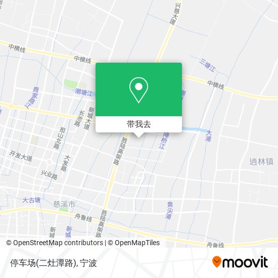 停车场(二灶潭路)地图