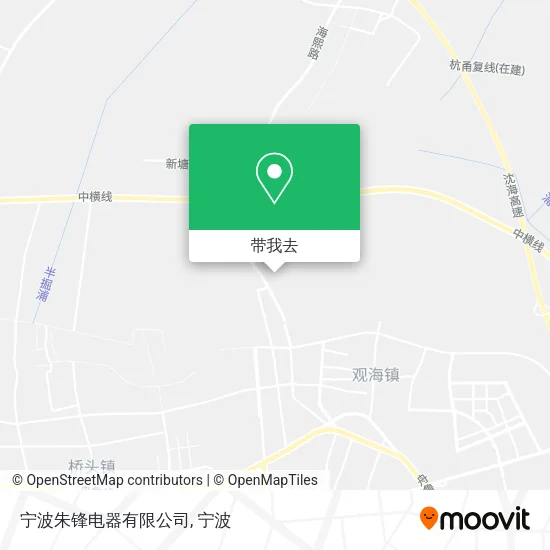 宁波朱锋电器有限公司地图