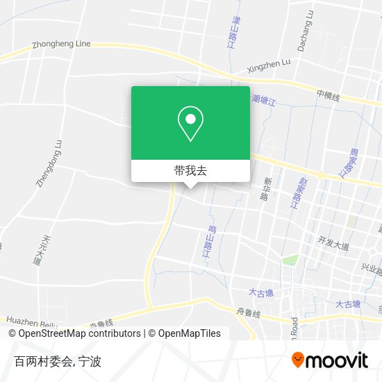 百两村委会地图