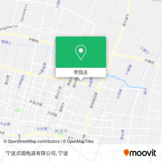 宁波贞观电器有限公司地图