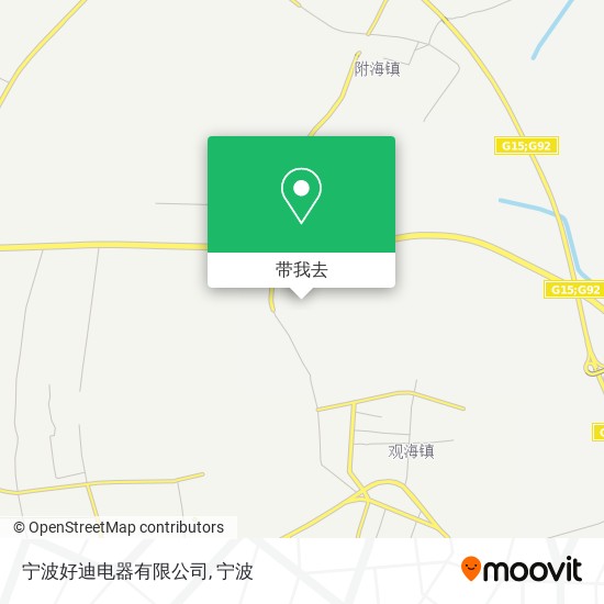 宁波好迪电器有限公司地图