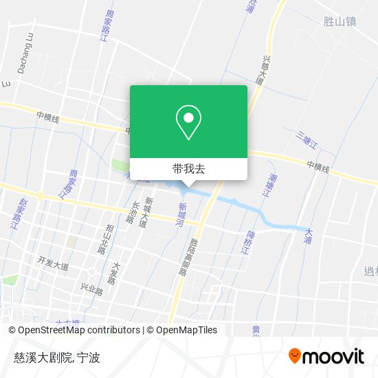 慈溪大剧院地图