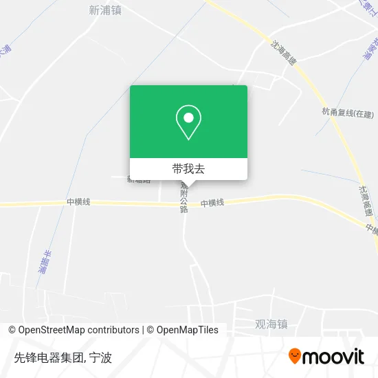 先锋电器集团地图