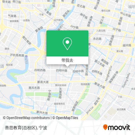善思教育(总校区)地图