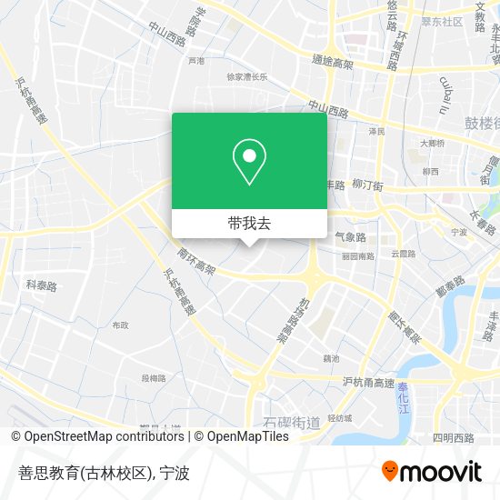 善思教育(古林校区)地图