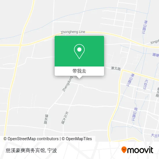 慈溪豪爽商务宾馆地图