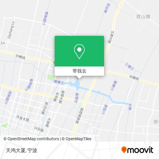 天鸿大厦地图