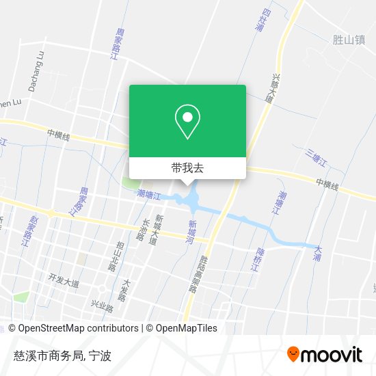 慈溪市商务局地图