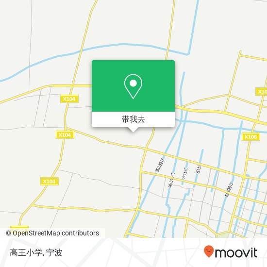 高王小学地图