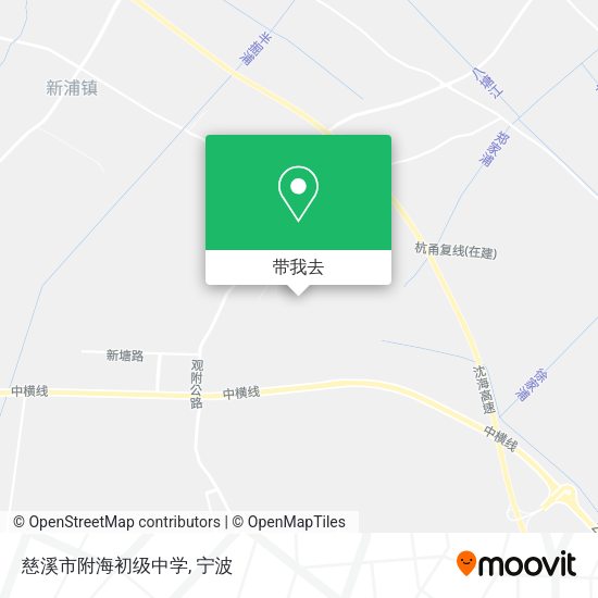 慈溪市附海初级中学地图