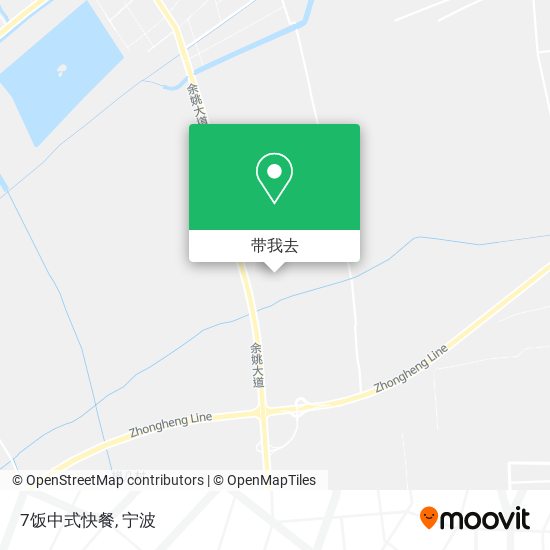 7饭中式快餐地图