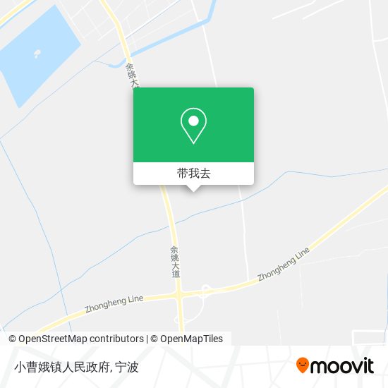 小曹娥镇人民政府地图