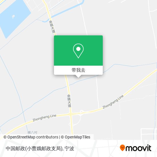中国邮政(小曹娥邮政支局)地图