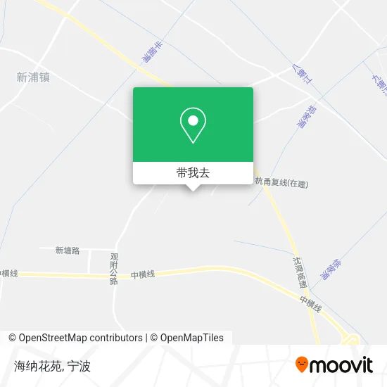 海纳花苑地图