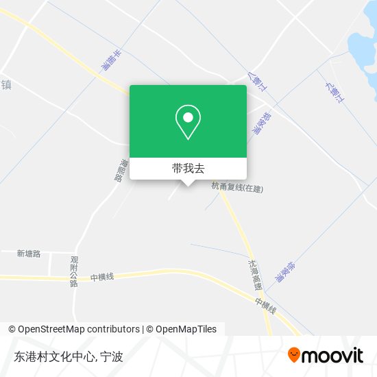 东港村文化中心地图