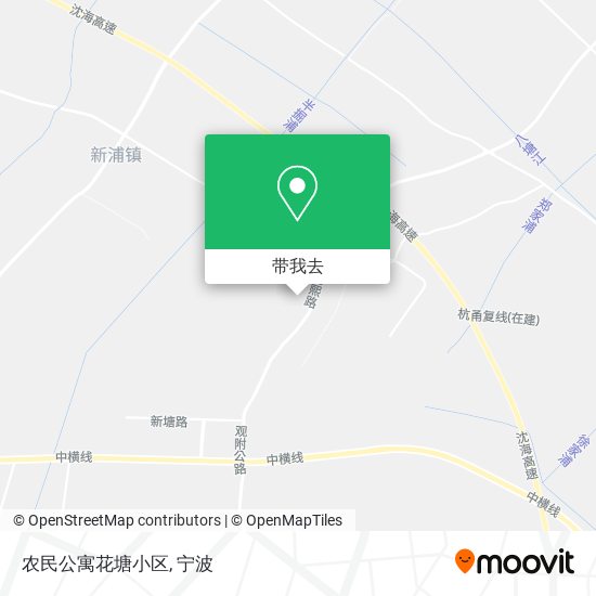 农民公寓花塘小区地图