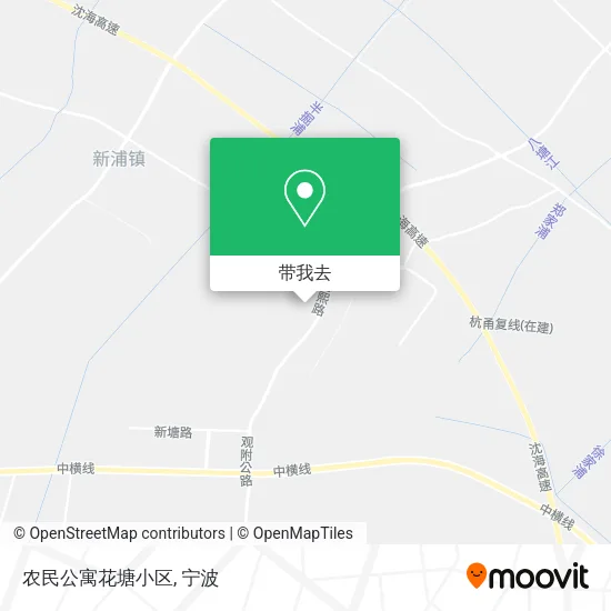 农民公寓花塘小区地图